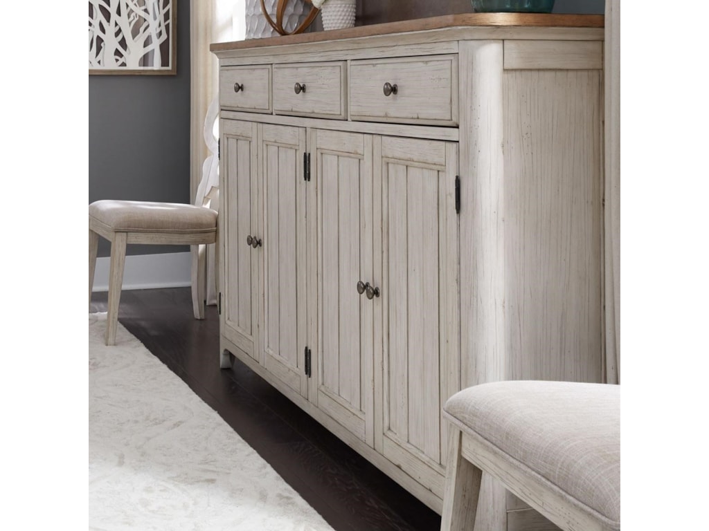 Farmhouse Reimagined Hall Buffet