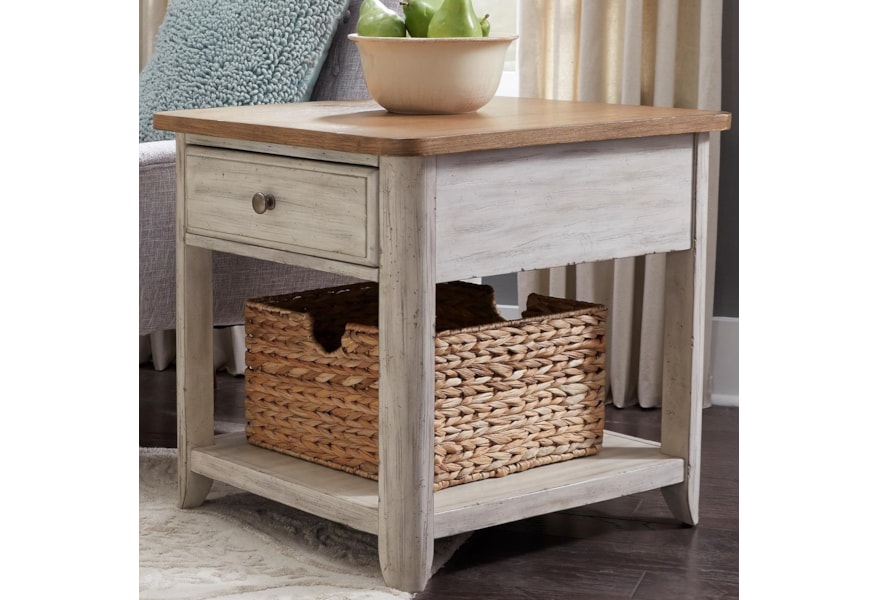 Liberty Furniture Farmhouse Reimagined 652 Ot1020 Relaxed Vintage