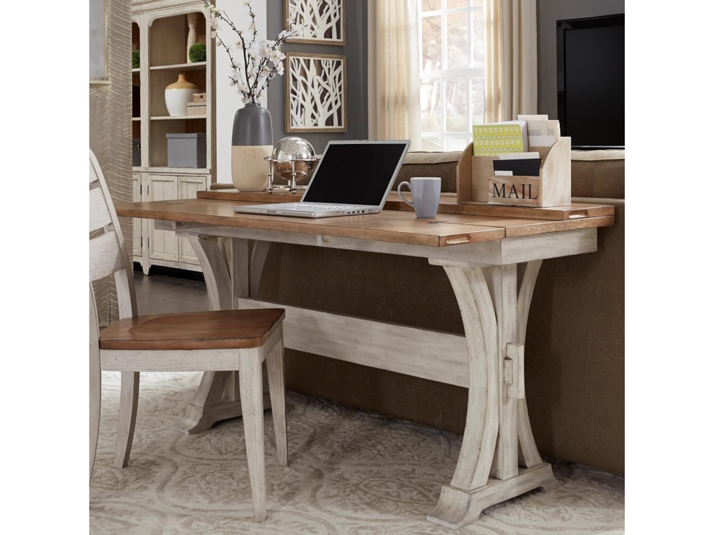 Liberty Furniture Farmhouse Reimagined Relaxed Vintage Flip Lid