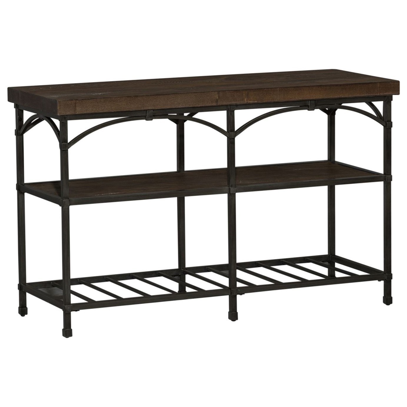 Liberty Furniture Franklin 202 Ot1030 Sofa Table With Metal Base Furniture Fair North Carolina Sofa Tables Consoles
