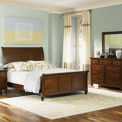 liberty furniture hamilton queen bedroom group | lagniappe home