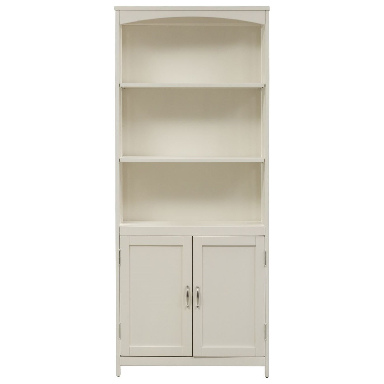 Liberty Furniture Hampton Bay White Door Bookcase Prime
