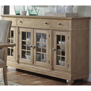 Liberty Furniture Harbor View Buffet With 3 Shelves And 4 Doors Rooms For Less Buffets