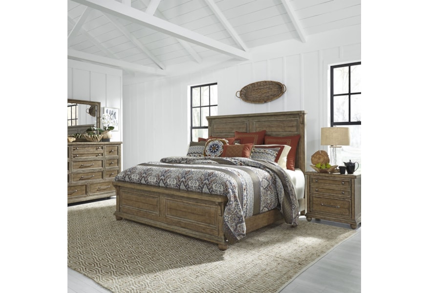 Liberty Furniture Harvest Home Queen Bedroom Group Home