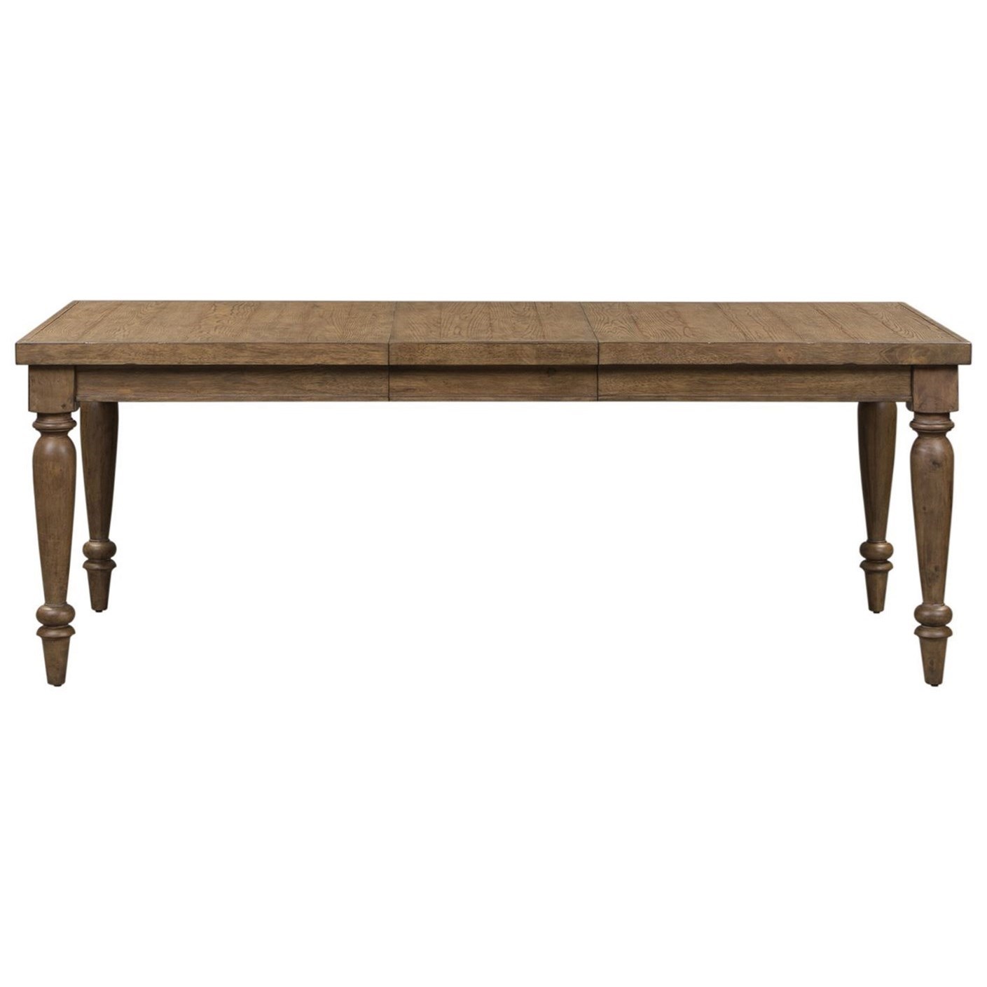 Liberty Furniture Harvest Home Relaxed Vintage Two Toned Rectangular Leg Table Zak S Home Dining Tables