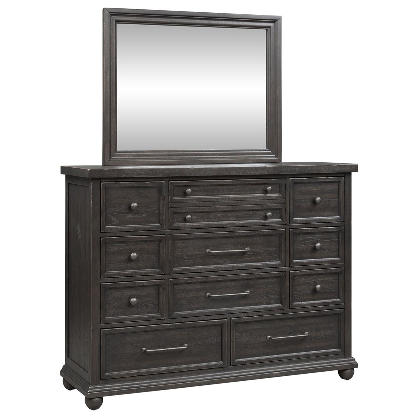 Liberty Furniture Harvest Home Relaxed Vintage 11 Drawer Dresser