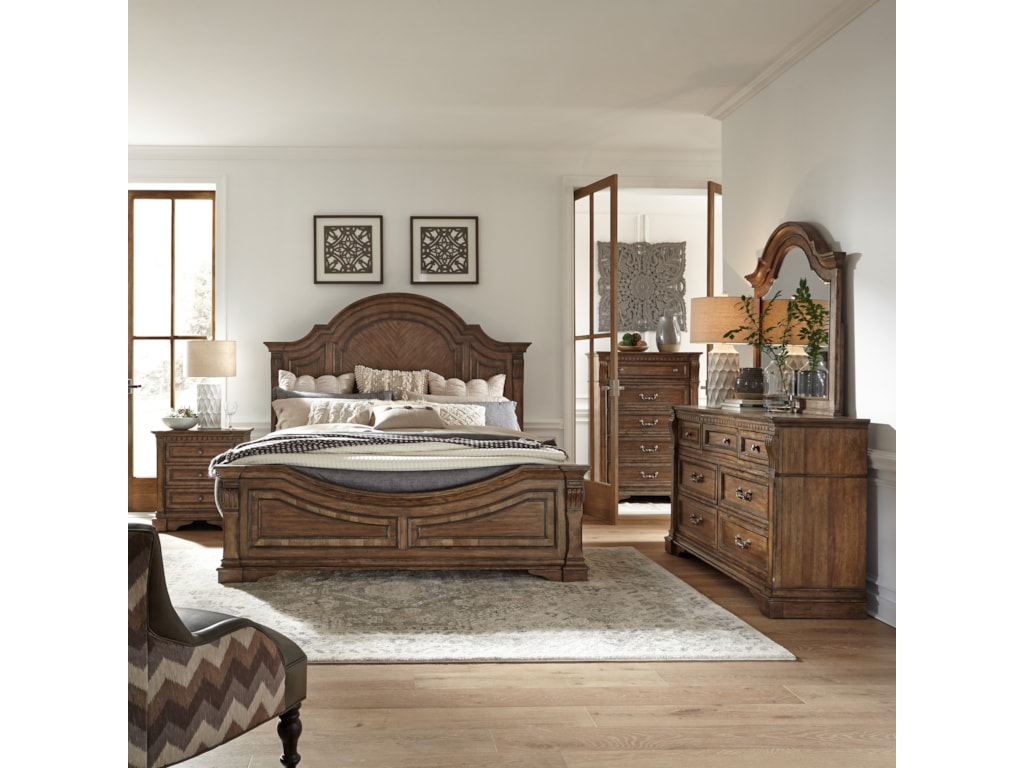 Liberty Furniture Haven HallKing Panel Bed