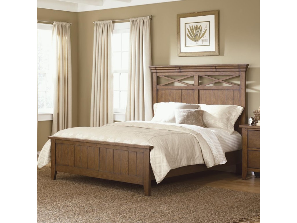Bunker Hill Country Style Queen Panel Bed Rotmans Beds Bunker Hill Country Style Queen Panel Bed