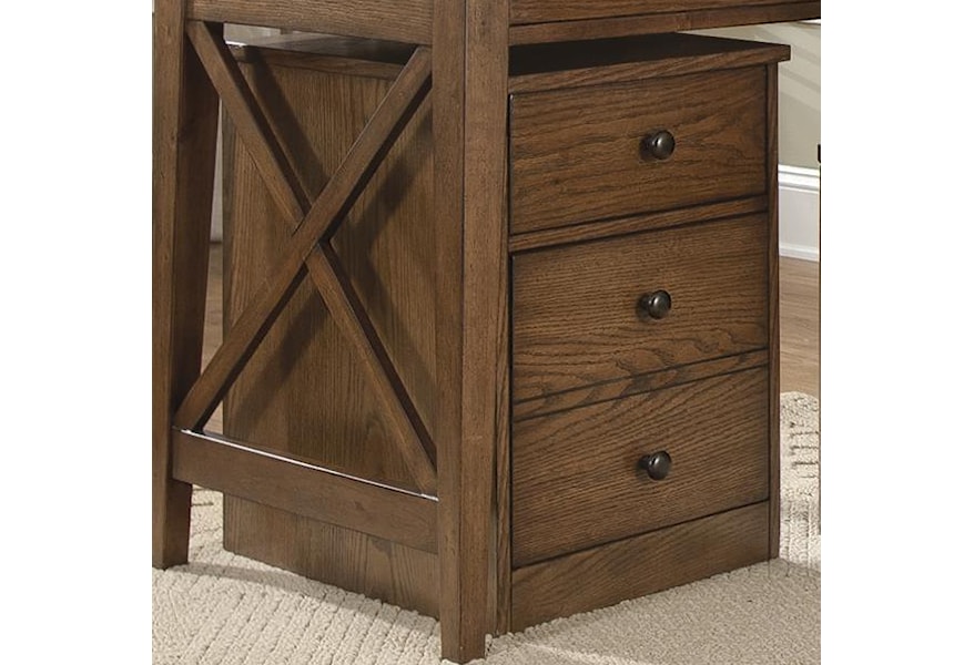 Liberty Furniture Hearthstone 382 Ho146 Mobile File Cabinet With