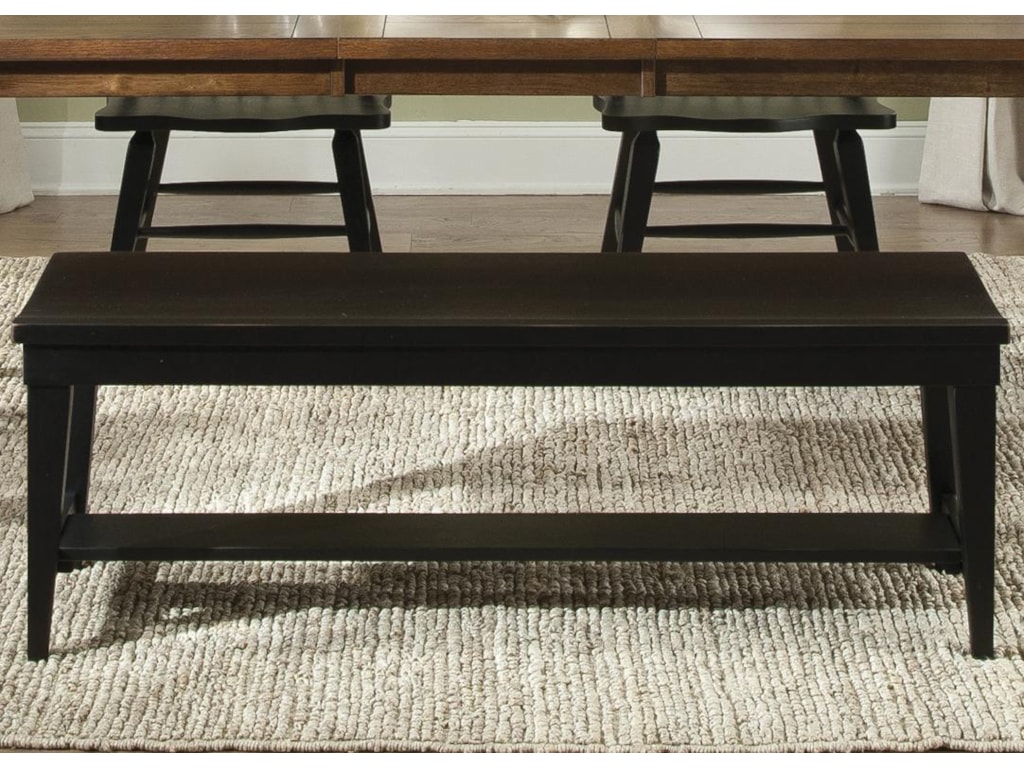 Liberty Furniture Hearthstone Dining Bench Novello Home