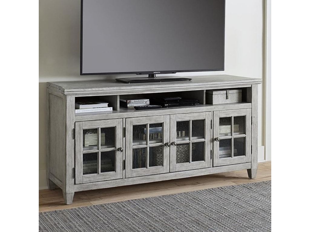 Liberty Furniture Heartland 824 Tv66 Transitional Entertainment Tv Liberty Furniture Heartland Transitional Entertainment Tv Stand With Gl Doors