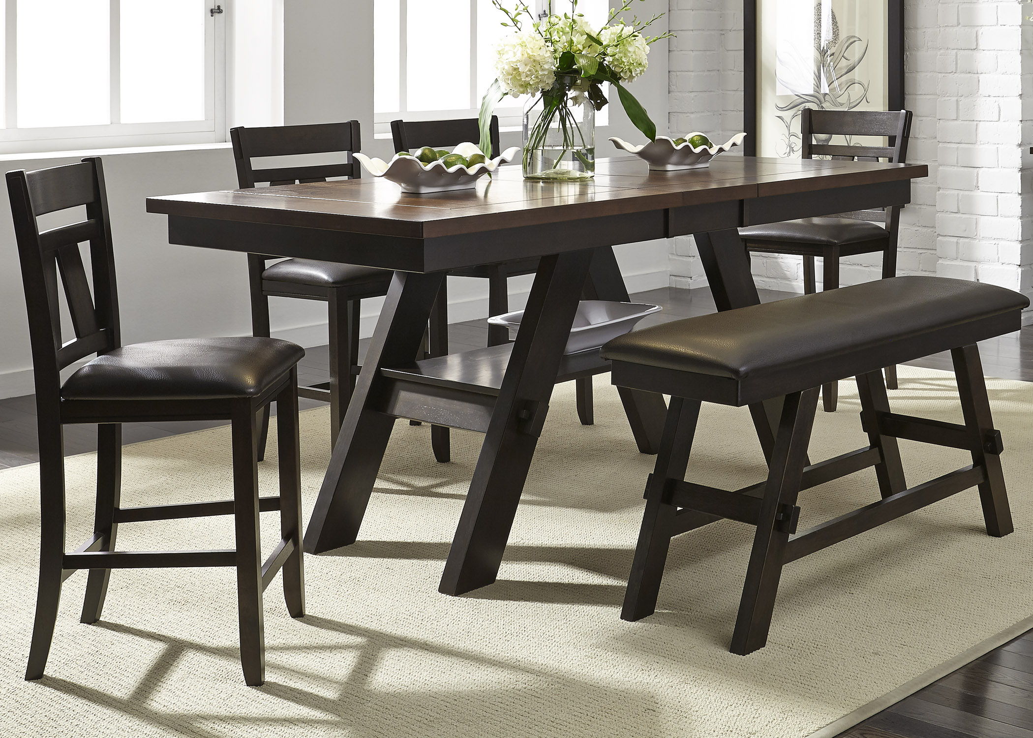 Cityscape 6 Piece Gathering Table Set Rotmans Table Chair