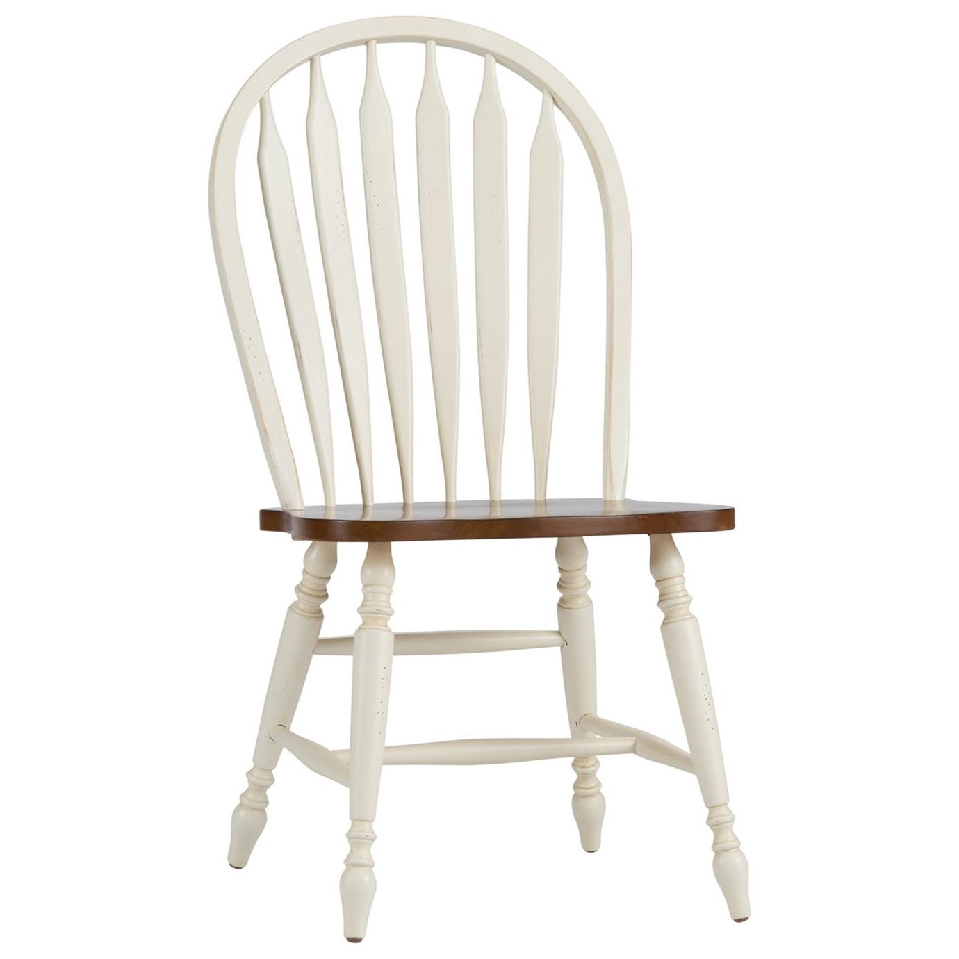 Liberty Furniture Low Country 79 C1000s Windsor Back Side Chair