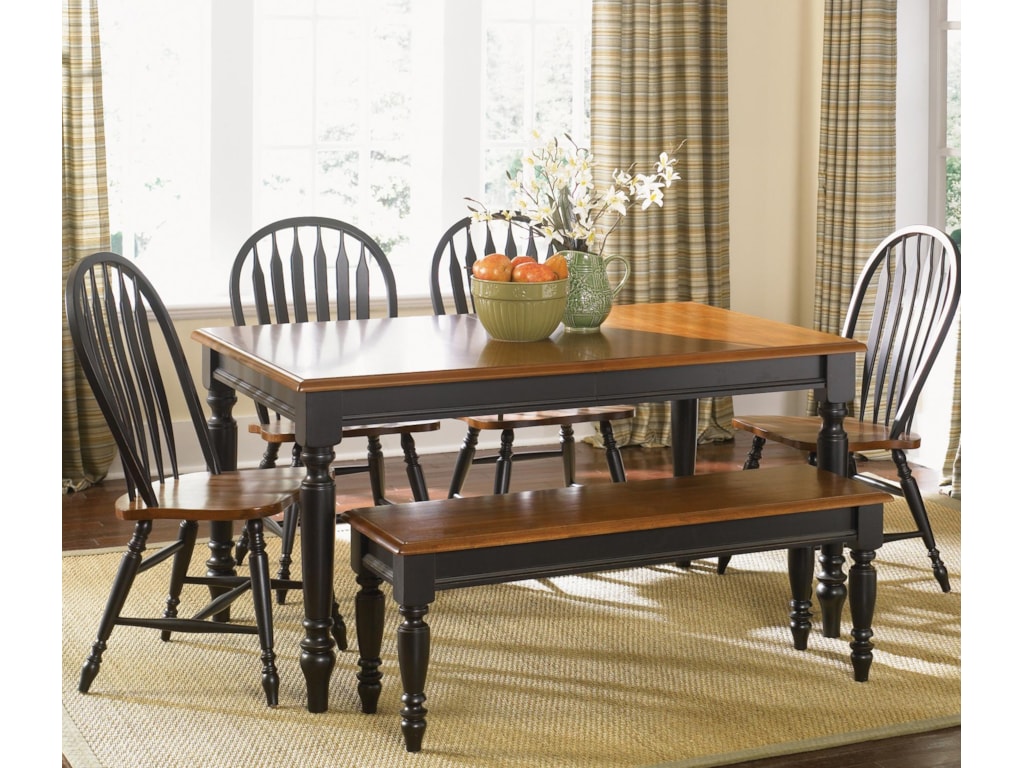 Liberty Furniture Low Country Six Piece Dining Set With Turned