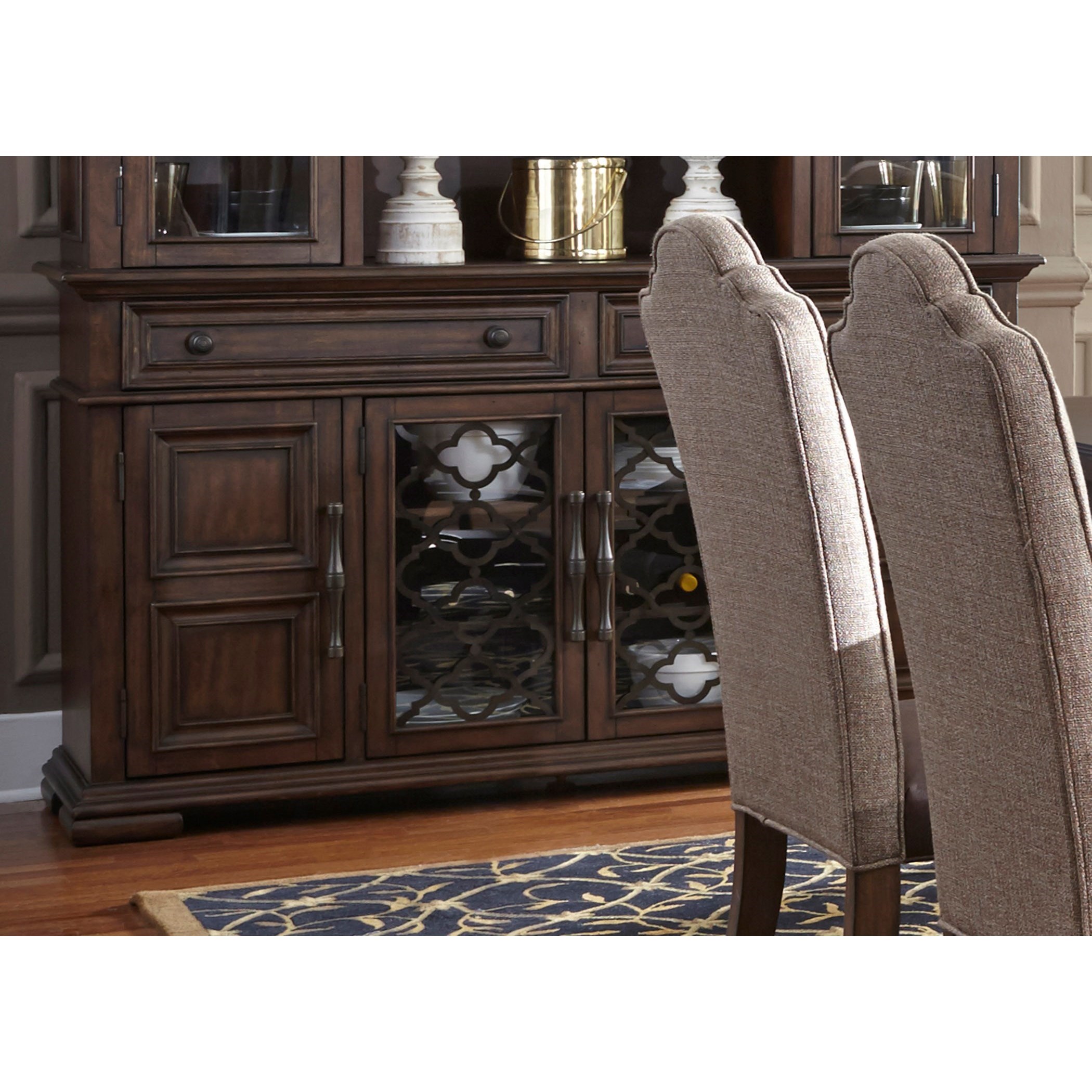 Liberty Furniture Lucca 535 Cb6685 Traditional Dining Buffet With