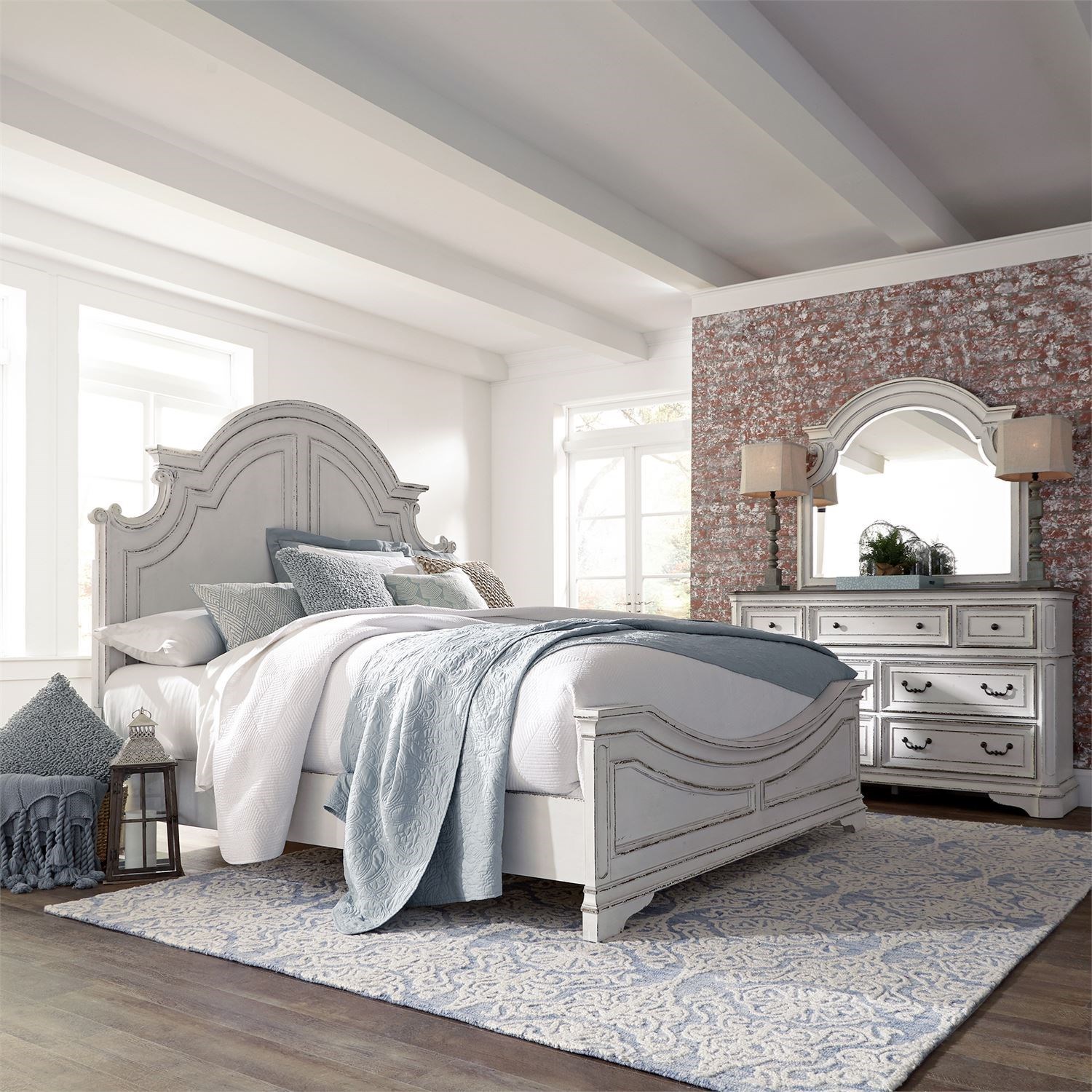 Liberty Furniture Magnolia Manor Queen Bedroom Group Suburban