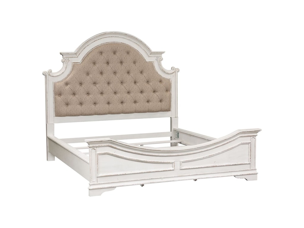 Liberty Furniture Magnolia Manor Queen Upholstered Bed Wayside Furniture Upholstered Beds