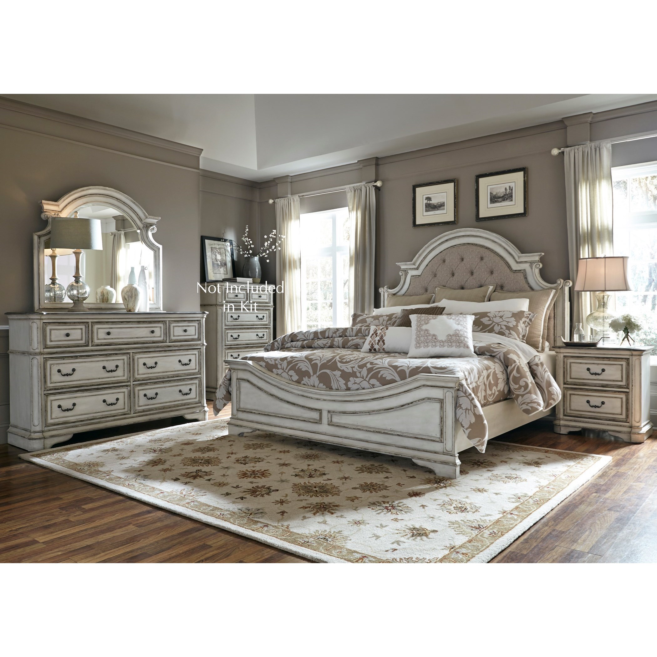 Liberty Furniture Magnolia Manor King Bedroom Group Zak S Home Bedroom Groups