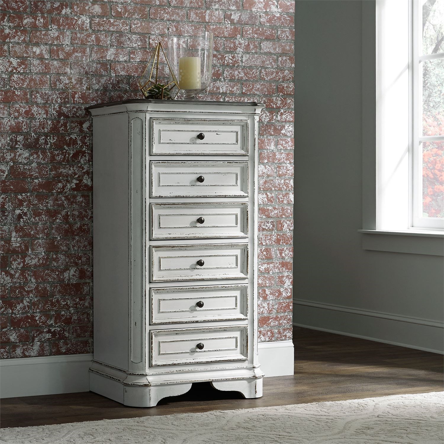 Liberty Furniture Magnolia Manor 244 Br43 6 Drawer Lingerie Chest