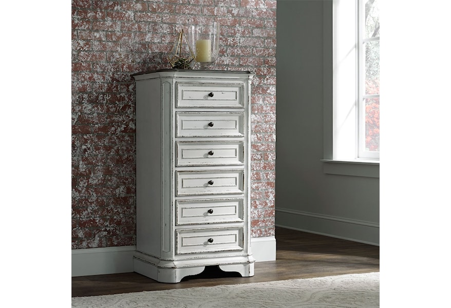 Liberty Furniture Magnolia Manor 244 Br43 6 Drawer Lingerie Chest