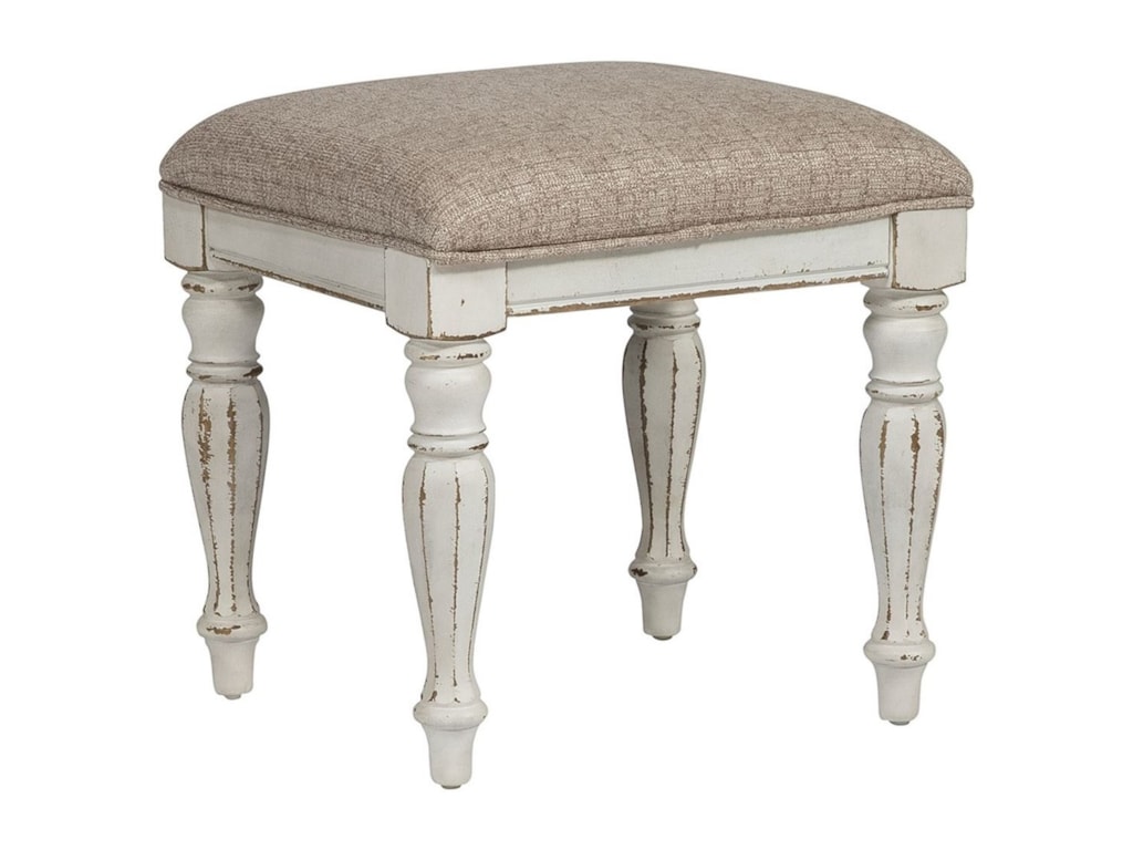 Magnolia Manor Vanity Stool With Upholstered Seat By Liberty Furniture At Royal Magnolia Manor Vanity Stool With Upholstered Seat By Liberty Furniture At Royal