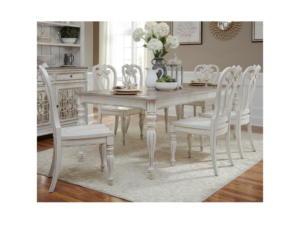 Liberty Furniture Magnolia Manor Dining Opt 7 Piece Rectangular ... Liberty Furniture Magnolia Manor Dining Opt 7 Piece Rectangular ...