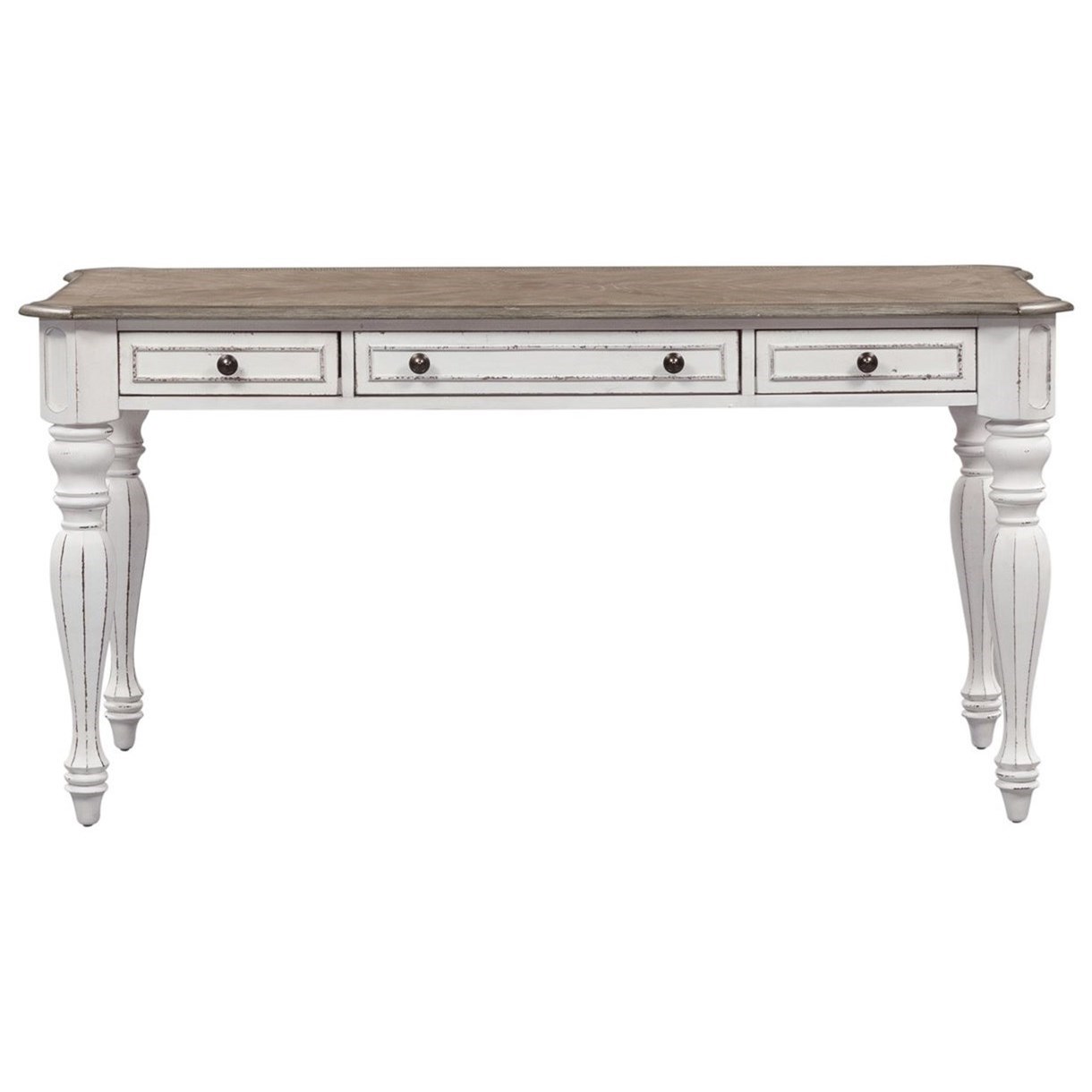 Liberty Furniture Magnolia Manor Office Writing Desk With Turned