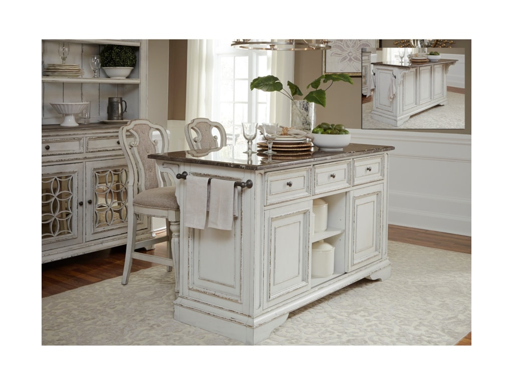 Shop Furniture Of America Reln Transitional White 5 Piece Counter