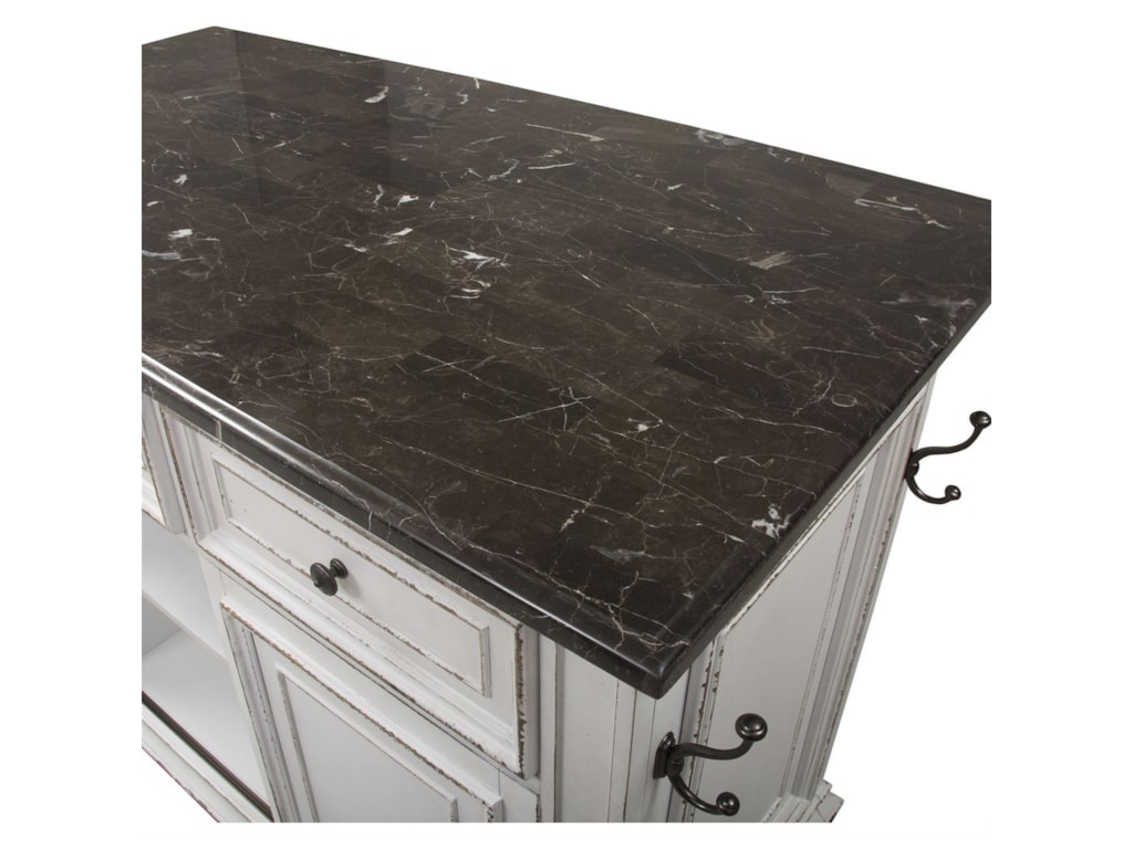 Liberty Furniture Magnolia Manor Dining Kitchen Island With