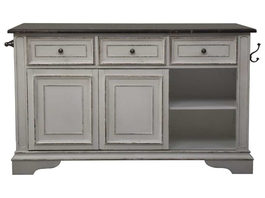 Liberty Furniture Magnolia Manor Dining Kitchen Island With