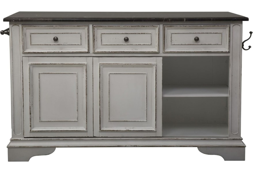 Liberty Furniture Magnolia Manor Dining 244 It6032g Kitchen Island