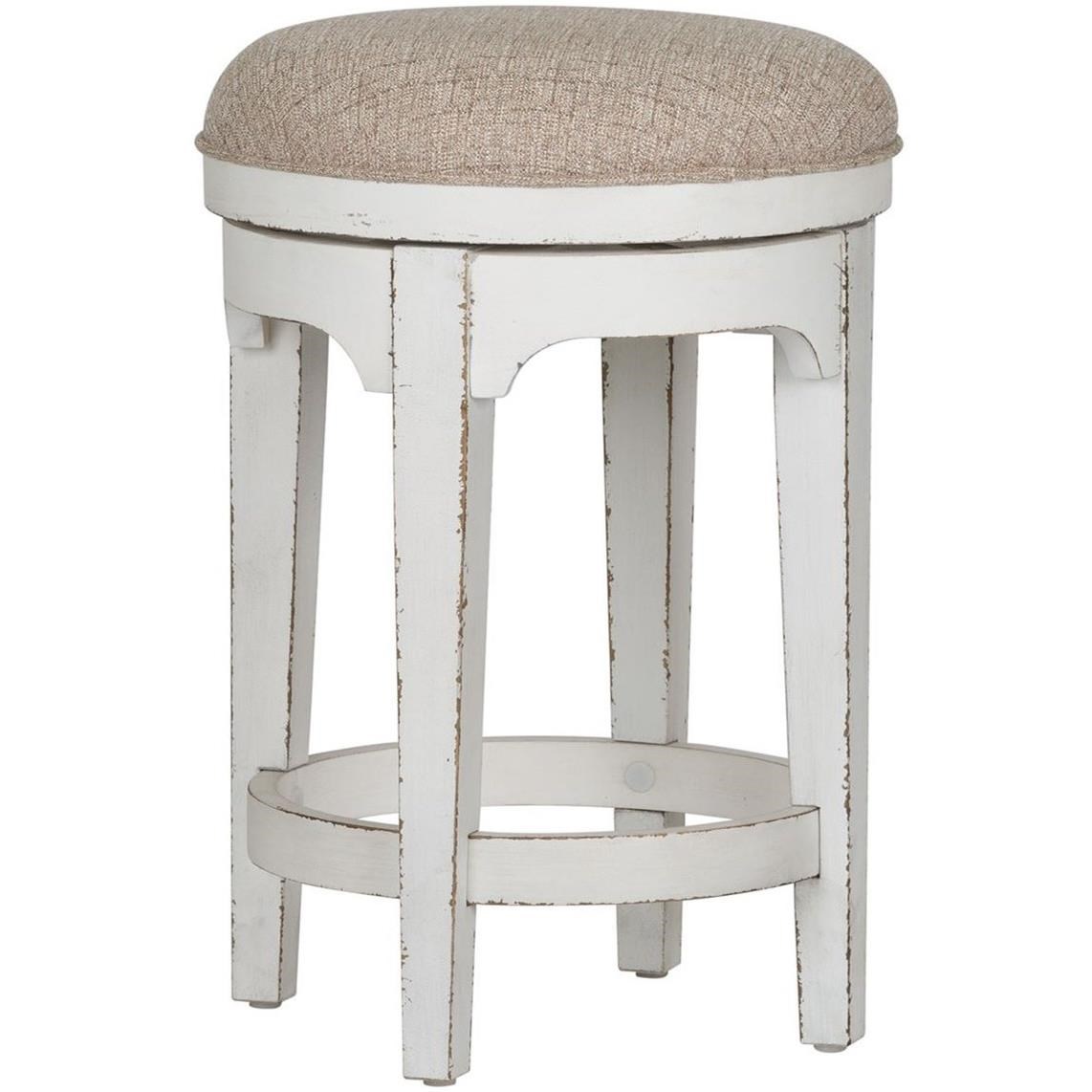Liberty Furniture Magnolia Manor 244 Ot9003 Console Swivel Stool