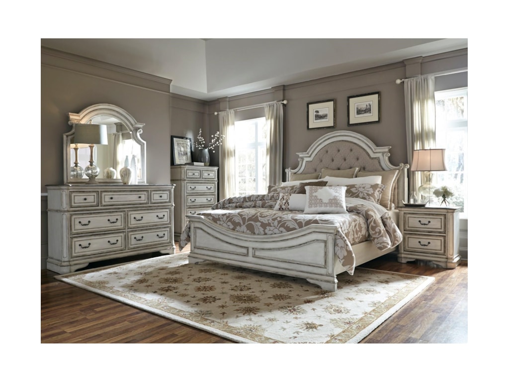 Liberty Furniture Magnolia Manor 3 Piece Bedroom Set Includes Queen Liberty Furniture Magnolia Manor3 Piece Bedroom Set