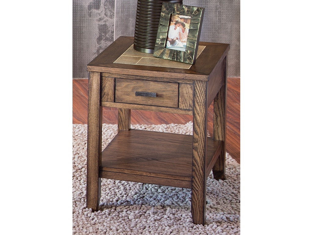 Freedom Furniture Mesa Valley Occasional Chair Side Table With