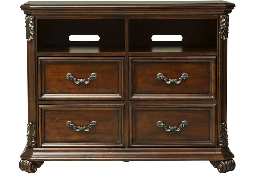 Liberty Furniture Messina Estates Entertainment Chest W 4 Drawers Liberty Furniture Messina Estates