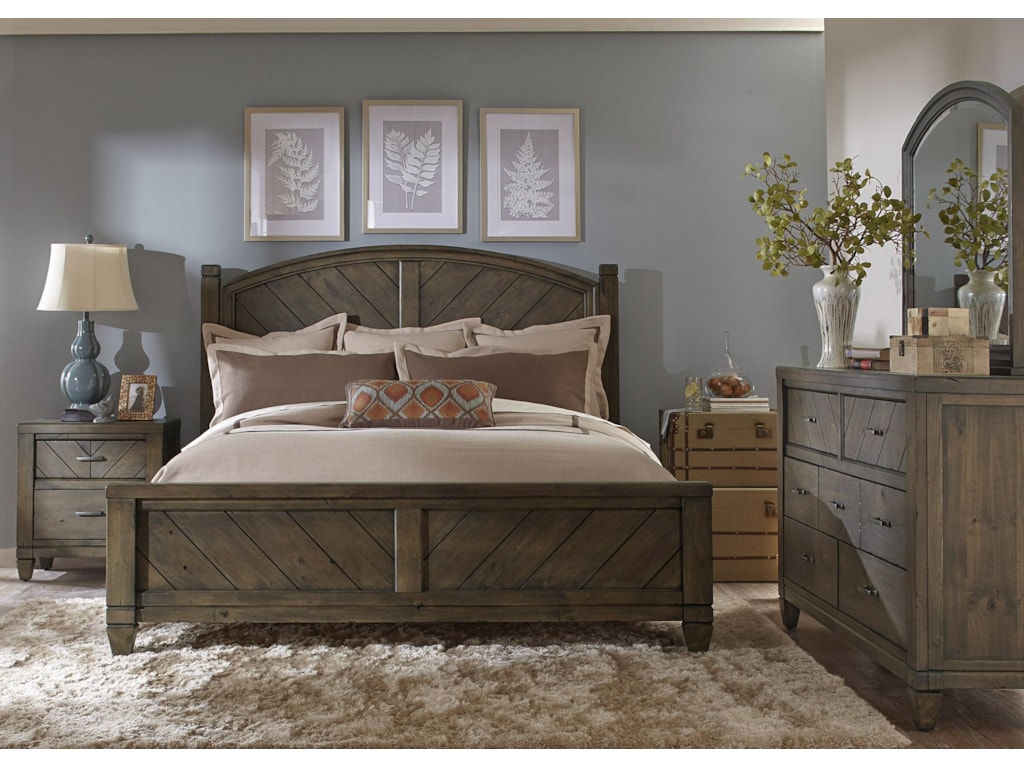 Liberty Furniture Modern CountryQueen Poster Headboard