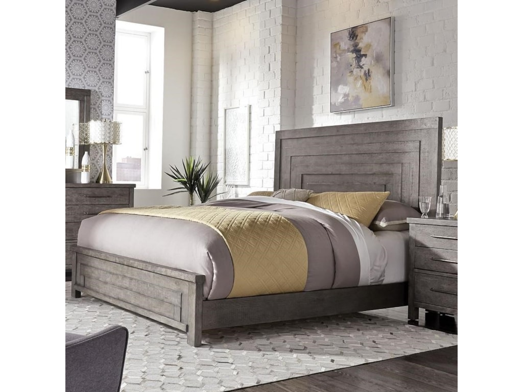 Liberty Furniture Modern FarmhouseKing Low Profile Bed