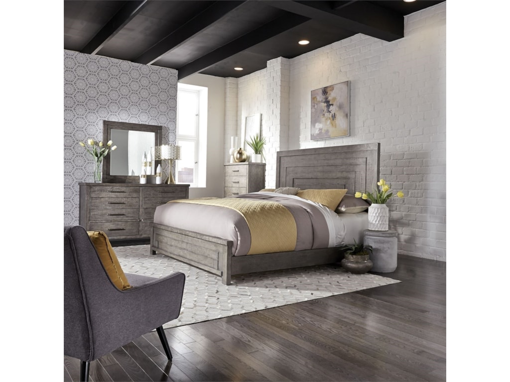 Liberty Furniture Modern Farmhouse 406 Br Qpbdmc Queen Bedroom