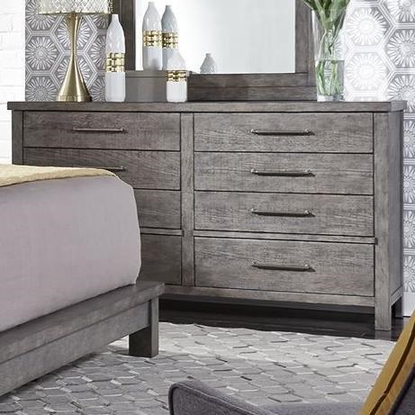 Liberty Furniture Modern Farmhouse 406 Br31 Contemporary 8 Drawer