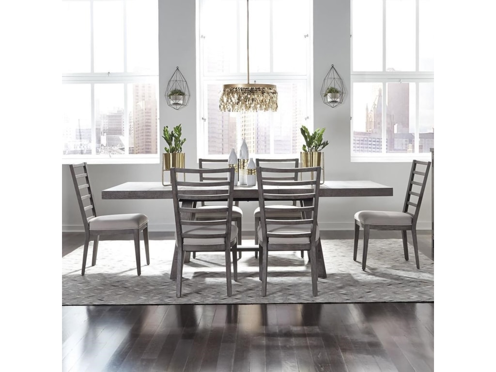 Liberty Furniture Modern Farmhouse 406 Dr 7trs 7 Piece