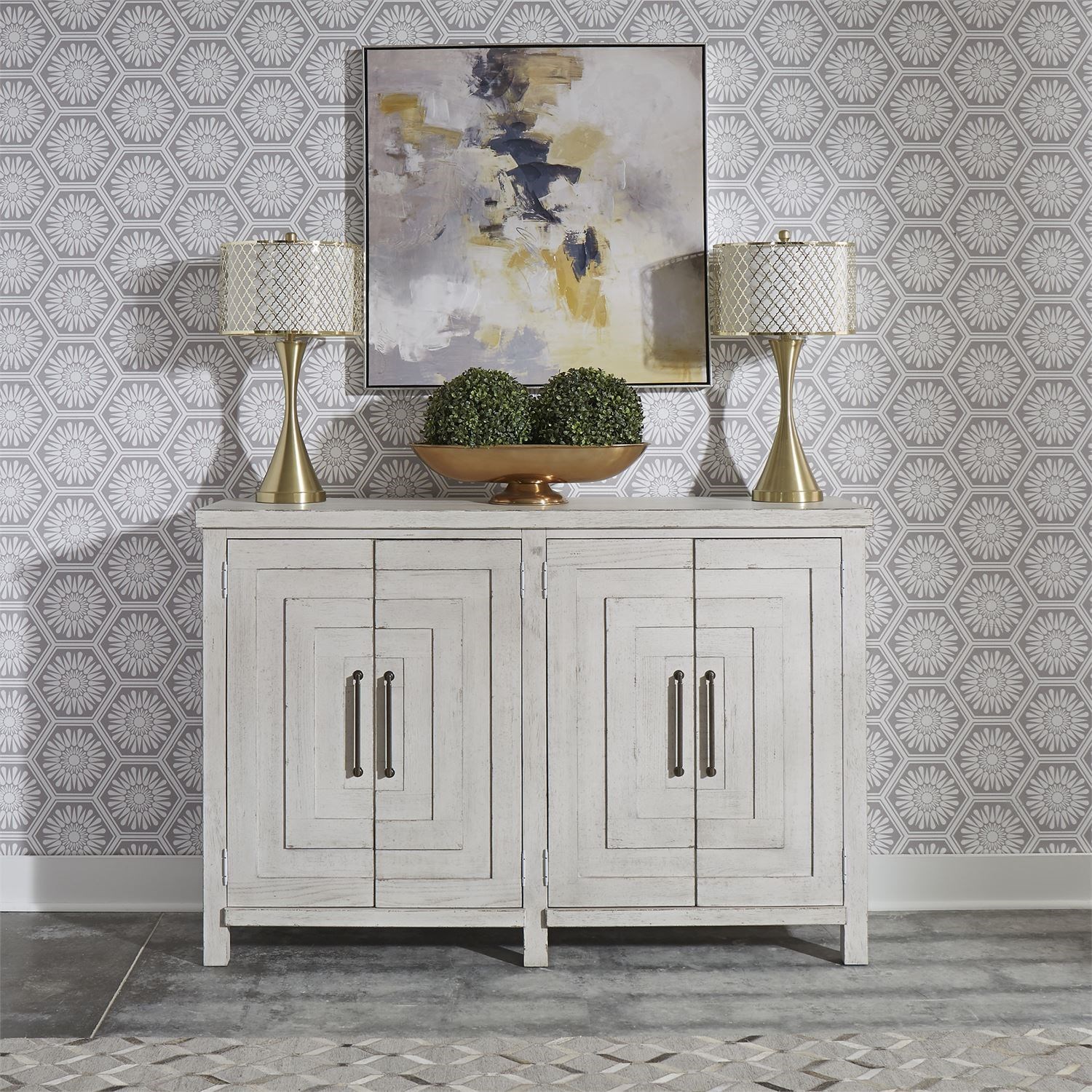 Liberty Furniture Modern Farmhouse 406w Cb6443 Contemporary 4 Door