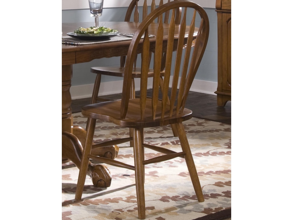 Liberty Furniture Nostalgia Arrow Back Windsor Side Chair