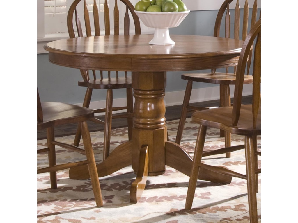 Liberty Furniture Nostalgia Round Pedestal Table