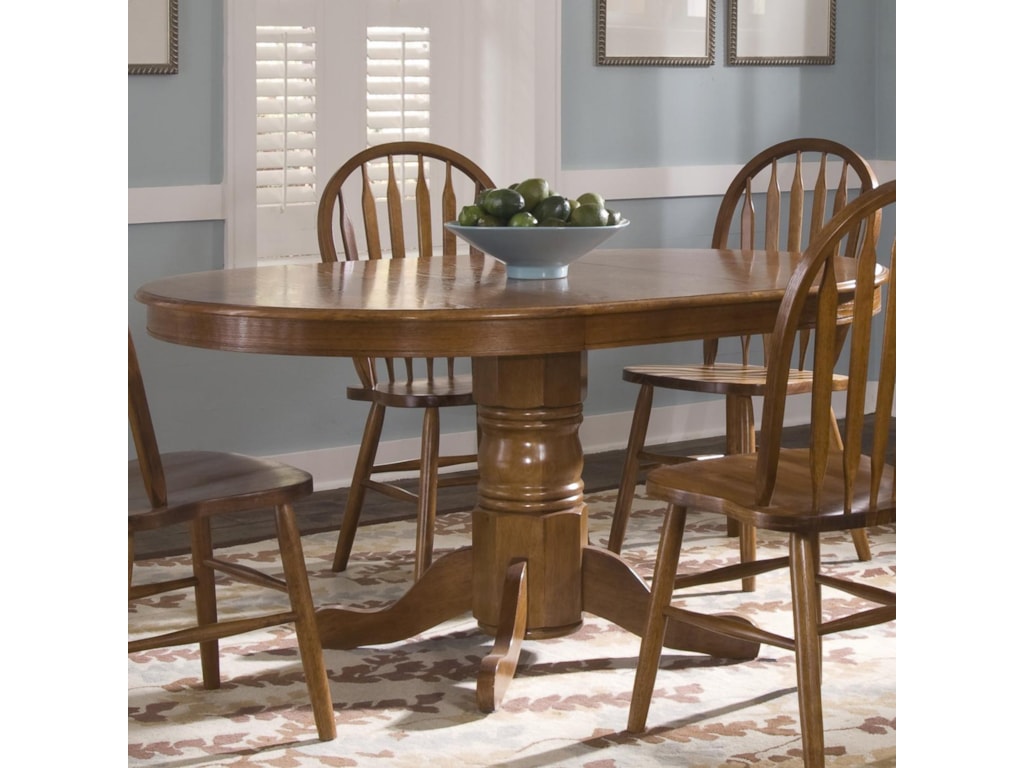 Liberty Furniture Nostalgia Pedestal Table