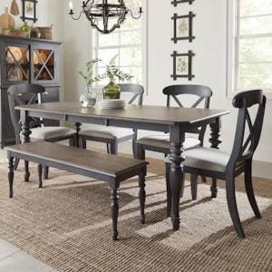 Vendor 5349 Ocean Isle 303g Cd 6rts Cottage Style 6 Piece