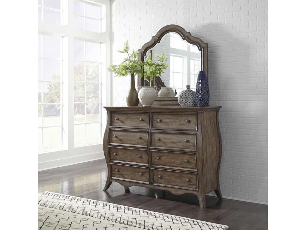 Liberty Furniture Parisian Marketplace Relaxed Vintage 8 Drawer