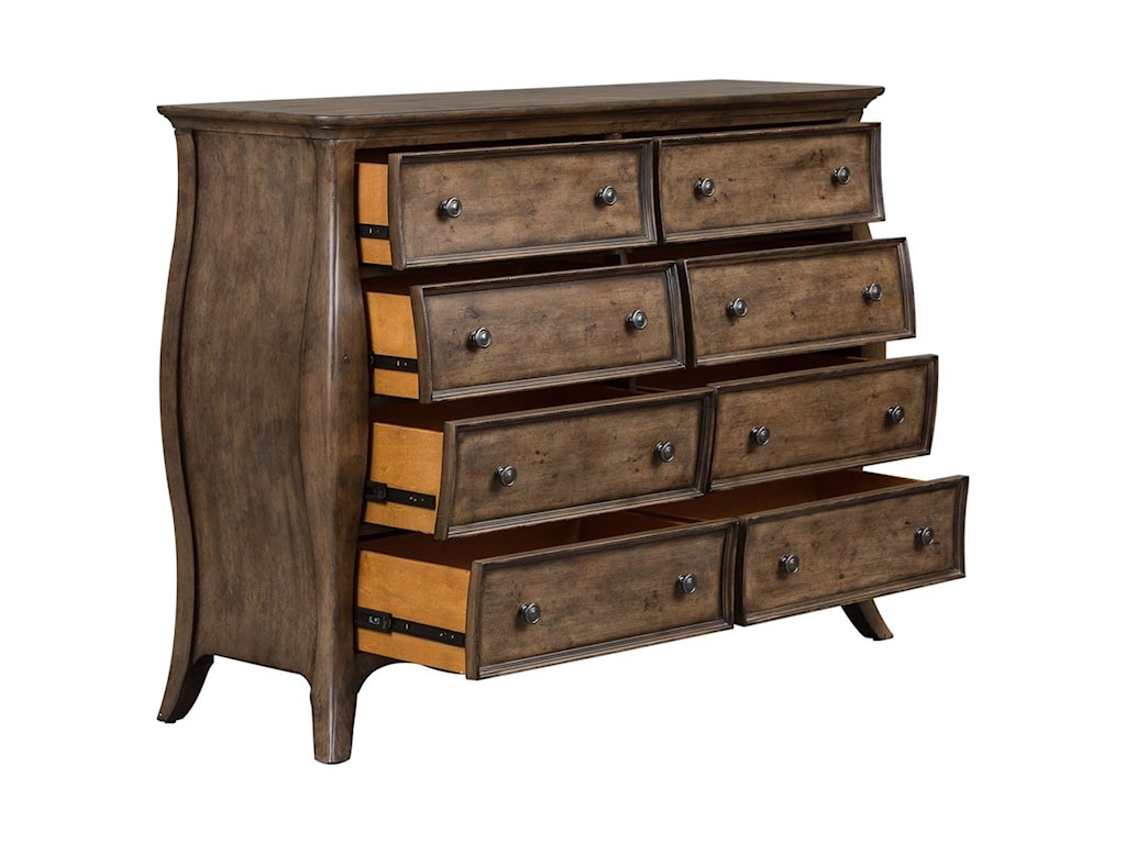 Liberty Furniture Parisian Marketplace Relaxed Vintage 8 Drawer