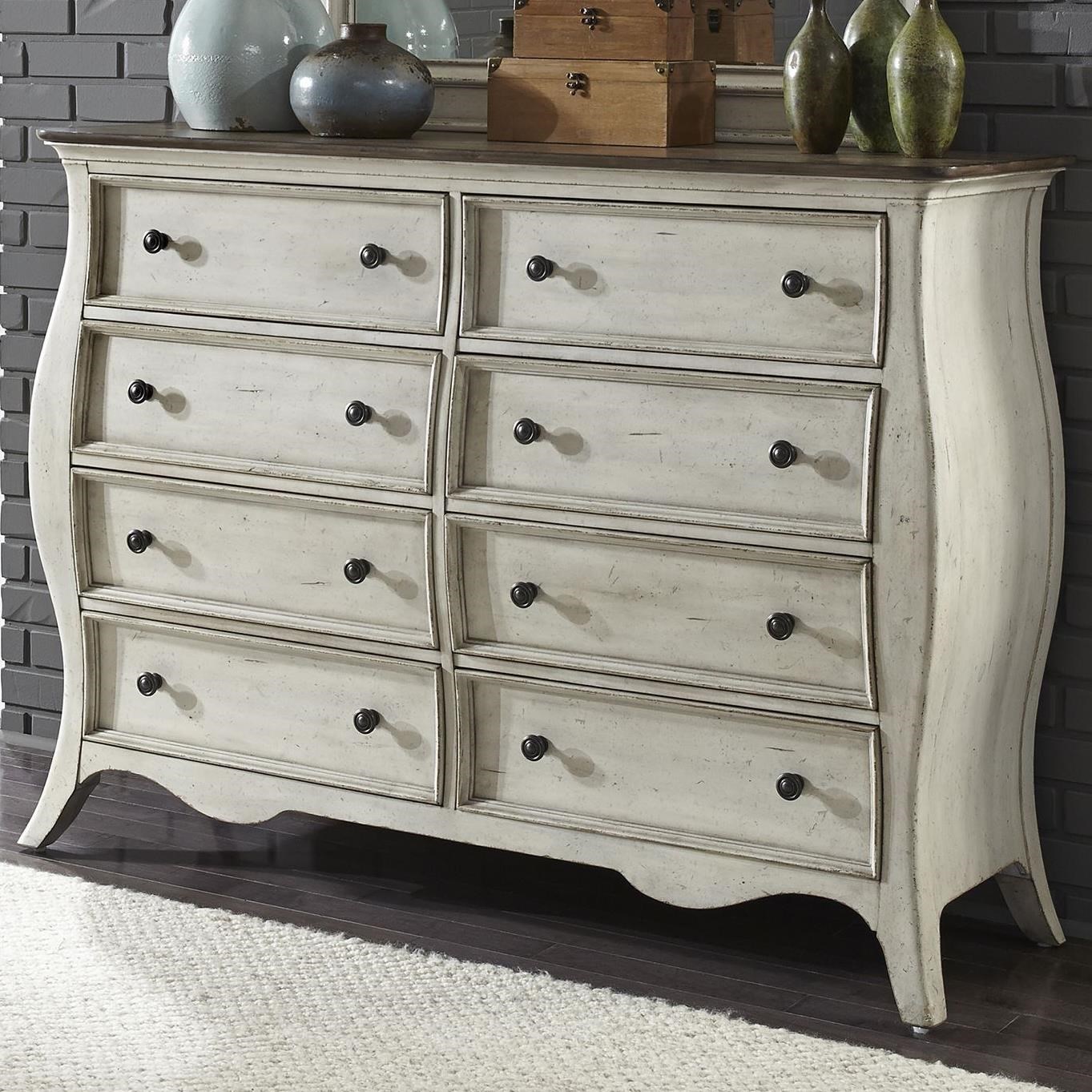 Vendor 5349 Parisian Marketplace 698 Br33 Relaxed Vintage 8 Drawer