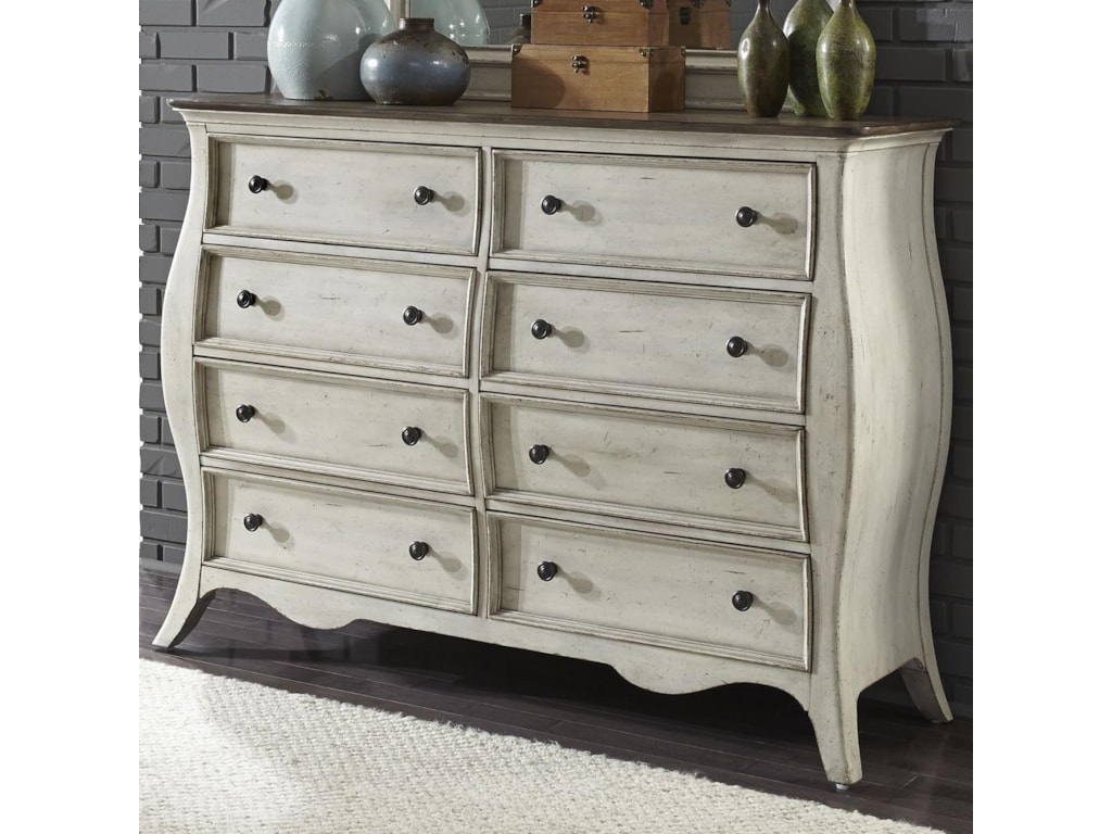 Vendor 5349 Parisian Marketplace 698 Br33 Relaxed Vintage 8 Drawer