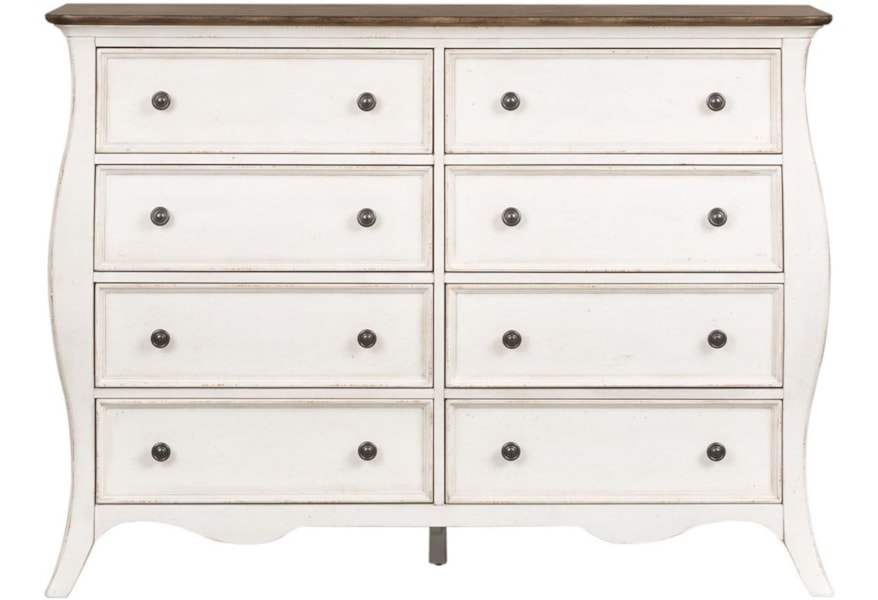 Liberty Furniture Parisian Marketplace Relaxed Vintage 8 Drawer